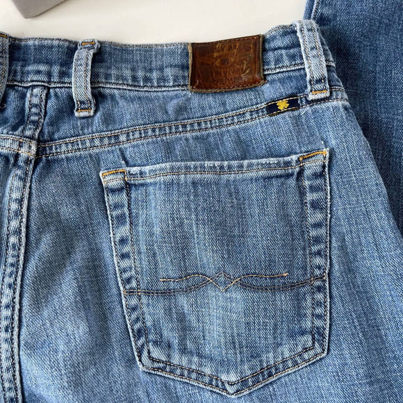 Lucky Brand Sienna Cigarette Womens Jeans Size 4/27 Skinny Mid Rise Denim Blue - Picture 8 of 13